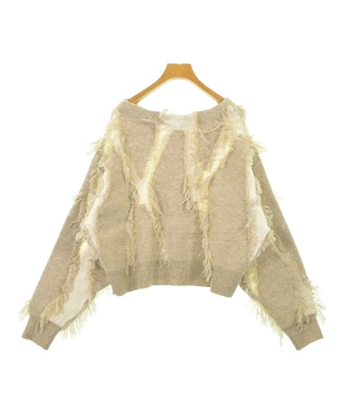 mystic（ミスティック）ニット・セーター ベージュ サイズ:F レディース/2200634124228