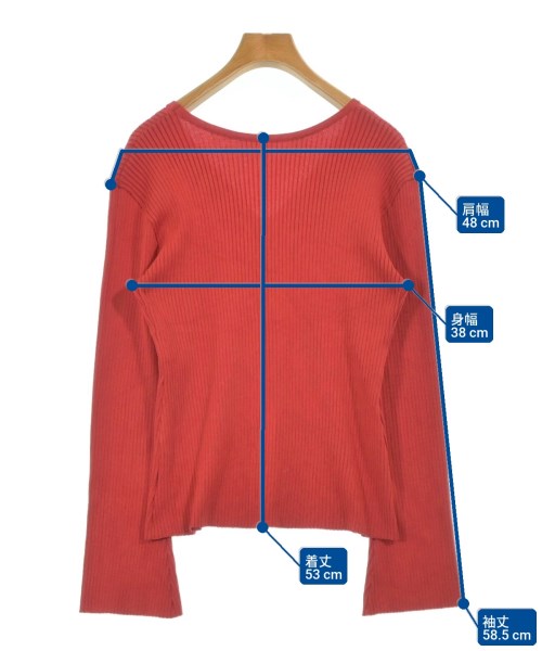 mystic（ミスティック）ニット・セーター 赤 サイズ:F レディース/2200639085029