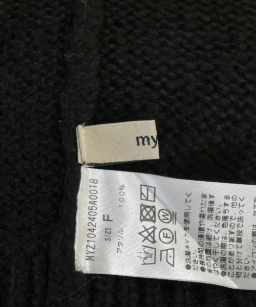 mystic（ミスティック）ニット・セーター 黒 サイズ:F レディース/2200646291116