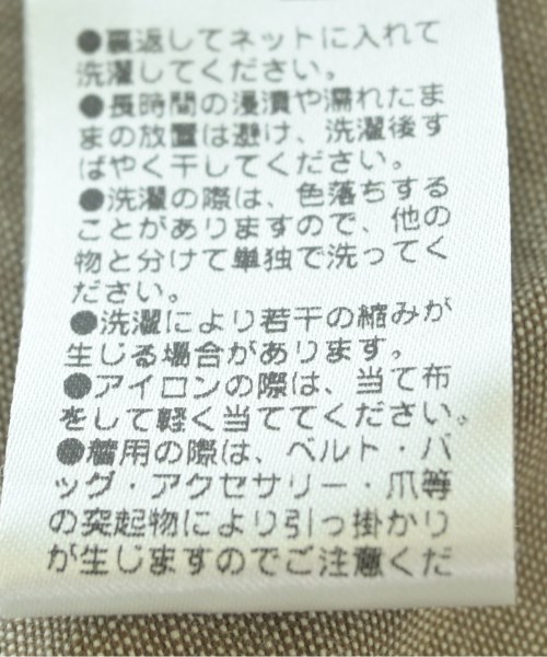 mystic（ミスティック）オールインワン/サロペット 茶 サイズ:1(S位) レディース/2200649409082