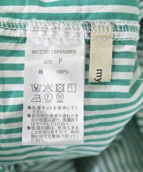 mystic（ミスティック）カジュアルシャツ 緑 サイズ:F レディース/2200641914034