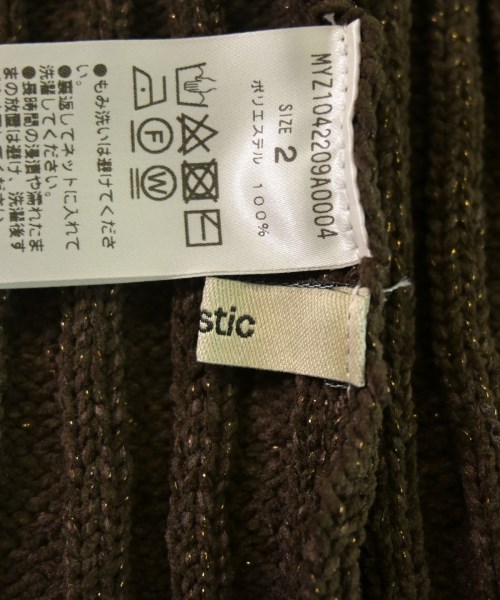 mystic（ミスティック）カーディガン 茶 サイズ:2(M位) レディース/2200637181020