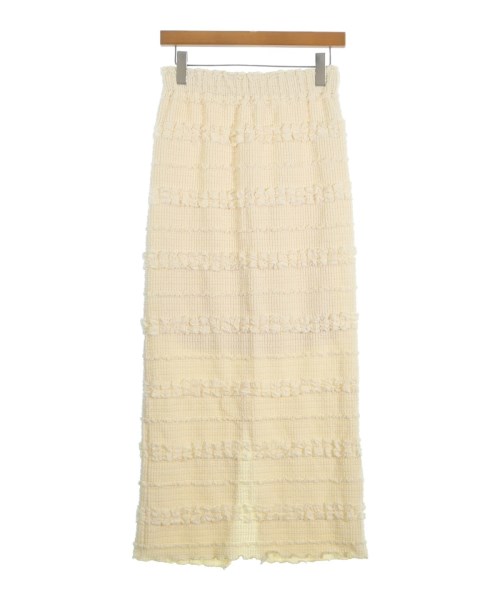 mystic(ミスティック)ロング・マキシ丈スカート 白 サイズ:2(M位)/2200637181068