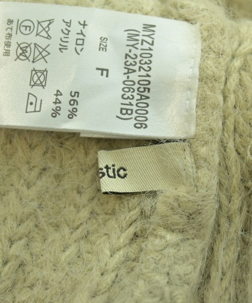 mystic（ミスティック）ベスト ベージュ サイズ:F レディース/2200637181082