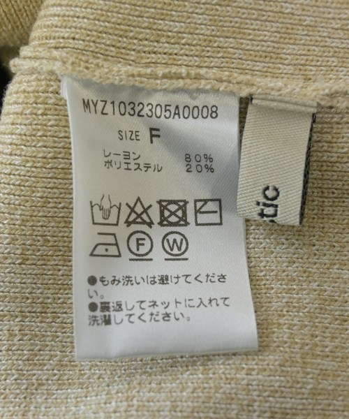 mystic（ミスティック）アンサンブル ベージュ サイズ:F レディース/2200637181259