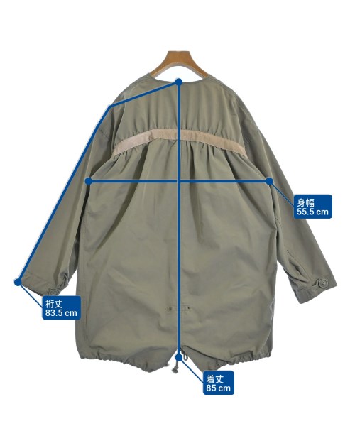 mystic（ミスティック）モッズコート カーキ サイズ:F レディース/2200642862020