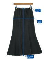mystic（ミスティック）ロング・マキシ丈スカート 黒 サイズ:1(S位) レディース/2200642862105