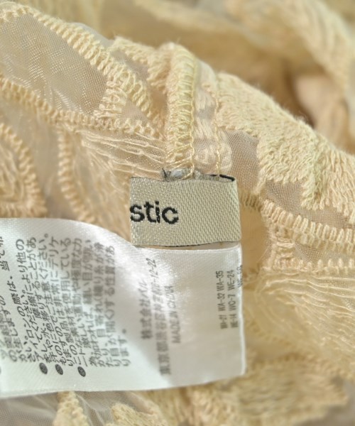 mystic（ミスティック）カジュアルシャツ ベージュ サイズ:F レディース/2200647310038
