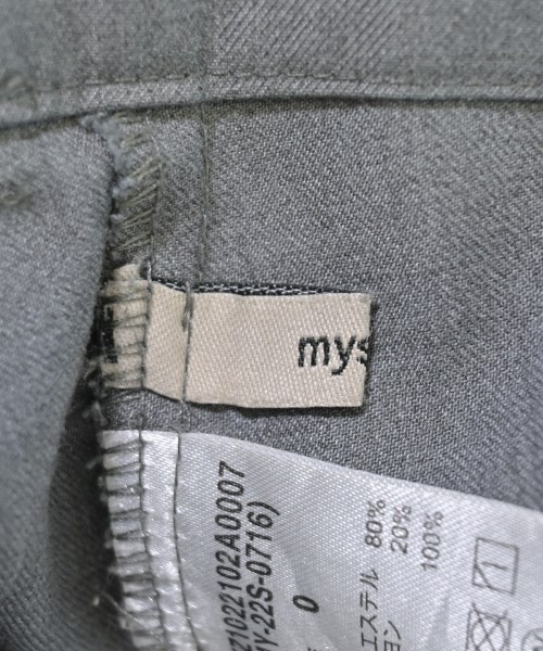 mystic（ミスティック）スラックス グレー サイズ:0(XS位) レディース/2200661482018