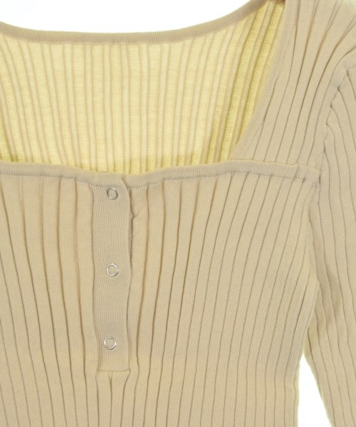 mystic（ミスティック）ニット・セーター ベージュ サイズ:F レディース/2200660212074