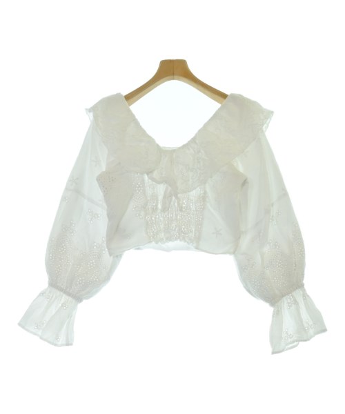 mystic（ミスティック）ブラウス 白 サイズ:F レディース/2200663683062