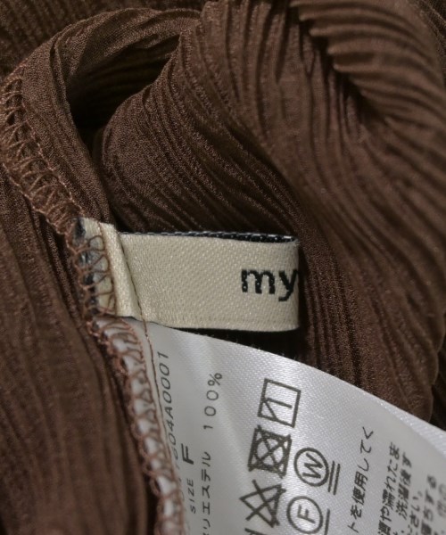 mystic（ミスティック）ブラウス 茶 サイズ:F レディース/2200663483020