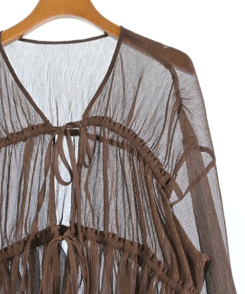 mystic（ミスティック）ブラウス 茶 サイズ:F レディース/2200663483020