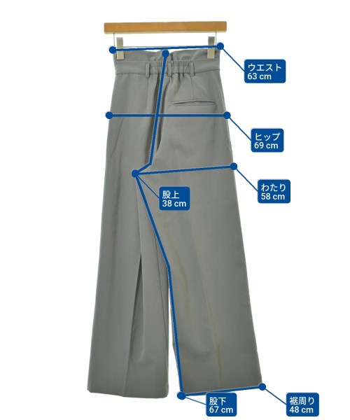 mystic（ミスティック）スラックス グレー サイズ:0(XS位) レディース/2200668503075