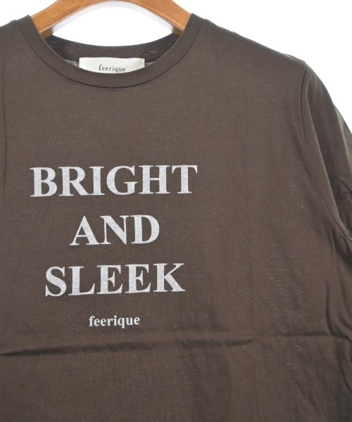 Feerique（フェリック）Tシャツ・カットソー 茶 サイズ:2(M位) レディース/2200628218285