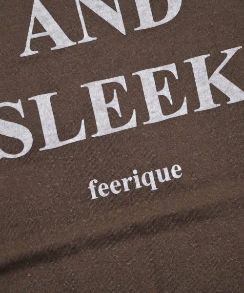 Feerique（フェリック）Tシャツ・カットソー 茶 サイズ:2(M位) レディース/2200628218285