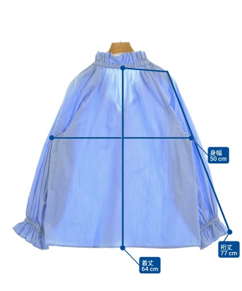 Feerique（フェリック）カジュアルシャツ 青 サイズ:2(M位) レディース/2200620827171