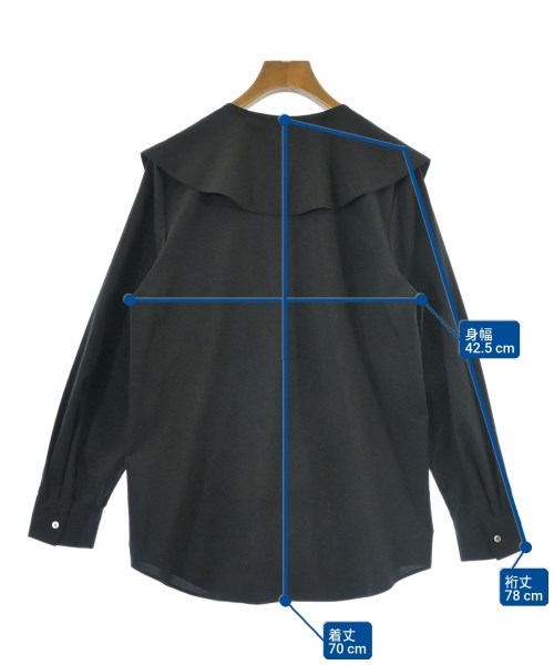 Feerique（フェリック）カジュアルシャツ 黒 サイズ:2(M位) レディース/2200621073058