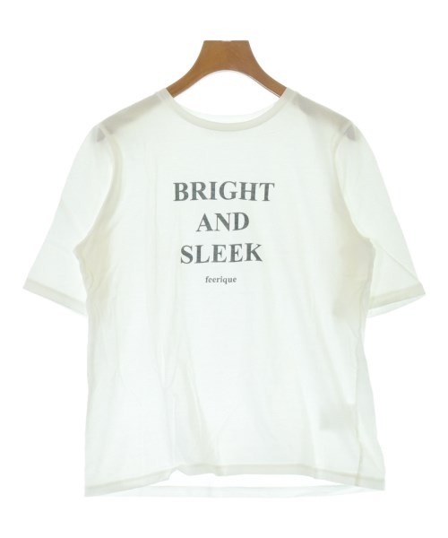 Feerique(フェリック)Tシャツ・カットソー 白 サイズ:2(M位)/2200683685039