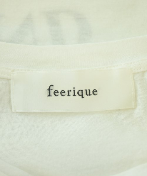 Feerique（フェリック）Tシャツ・カットソー 白 サイズ:2(M位) レディース/2200683685039