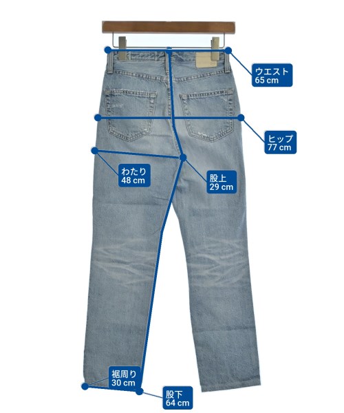 AG ADRIANO GOLDSCHMIED（エージーアドリアーノゴールドシュミット）デニムパンツ 青 サイズ:23(XS位) レディース/2200639969039