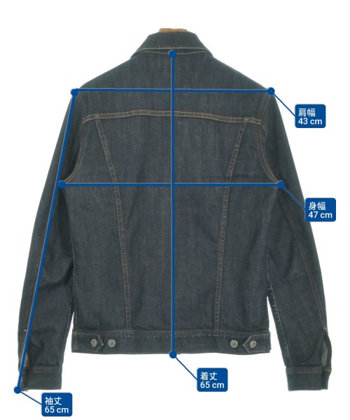 AG ADRIANO GOLDSCHMIED（エージーアドリアーノゴールドシュミット）デニムジャケット 紺 サイズ:XXS メンズ/2200673804013