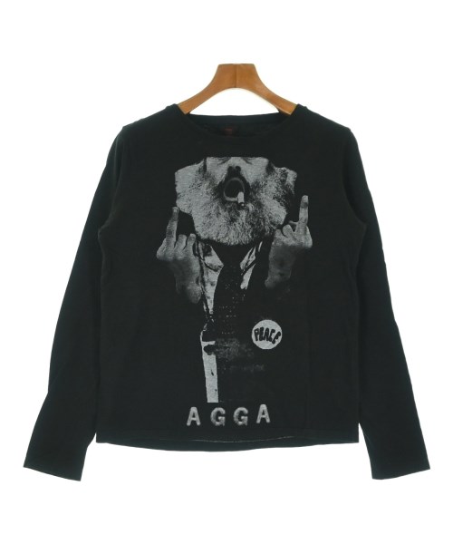 AG ADRIANO GOLDSCHMIED(エージーアドリアーノゴールドシュミット)Tシャツ・カットソー 黒 サイズ:S/2200671333829