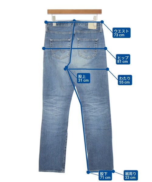 AG ADRIANO GOLDSCHMIED（エージーアドリアーノゴールドシュミット）デニムパンツ 青 サイズ:25(XS位) メンズ/2200645051056