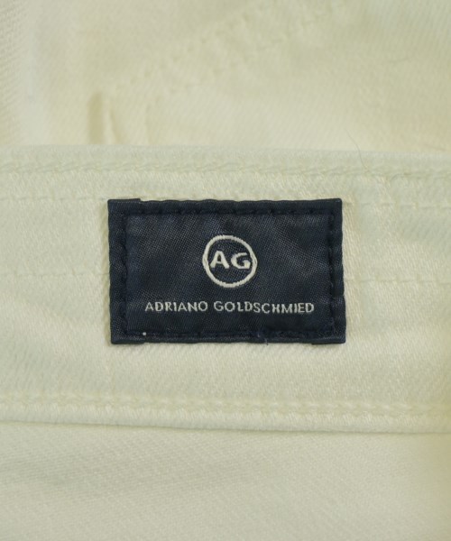 AG ADRIANO GOLDSCHMIED（エージーアドリアーノゴールドシュミット）デニムパンツ 白 サイズ:25(S位) レディース/2200713312140