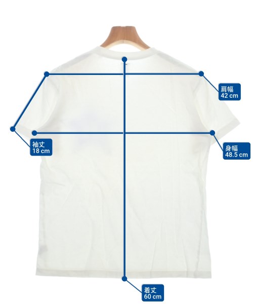 HOLLYWOOD RANCH MARKET（ハリウッドランチマーケット）Tシャツ・カットソー 白 サイズ:1(S位) メンズ/2200632720194