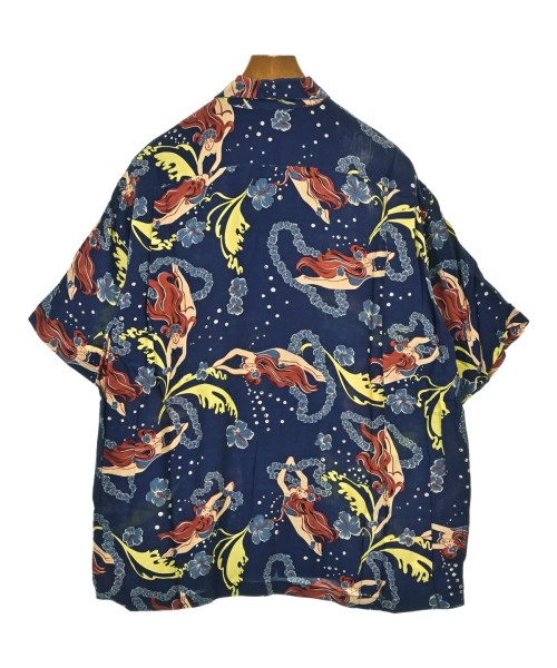 HOLLYWOOD RANCH MARKET（ハリウッドランチマーケット）カジュアルシャツ 紺 サイズ:2(M位) メンズ/2200626042097