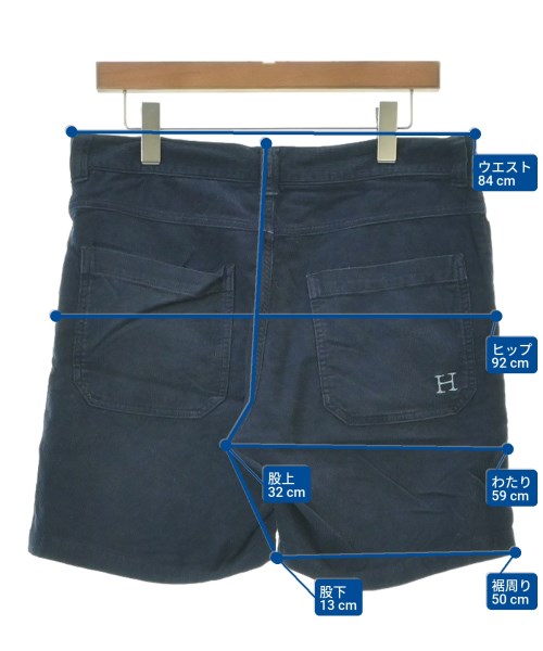 HOLLYWOOD RANCH MARKET（ハリウッドランチマーケット）ショートパンツ 紺 サイズ:-(M位) メンズ/2200620884457