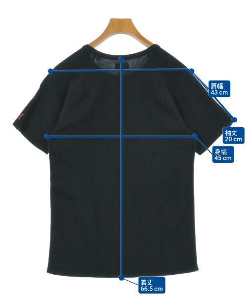 HOLLYWOOD RANCH MARKET（ハリウッドランチマーケット）Tシャツ・カットソー 黒 サイズ:4(XL位) メンズ/2200606741514