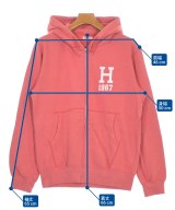 HOLLYWOOD RANCH MARKET（ハリウッドランチマーケット）パーカー 赤 サイズ:3(L位) メンズ/2200677913094