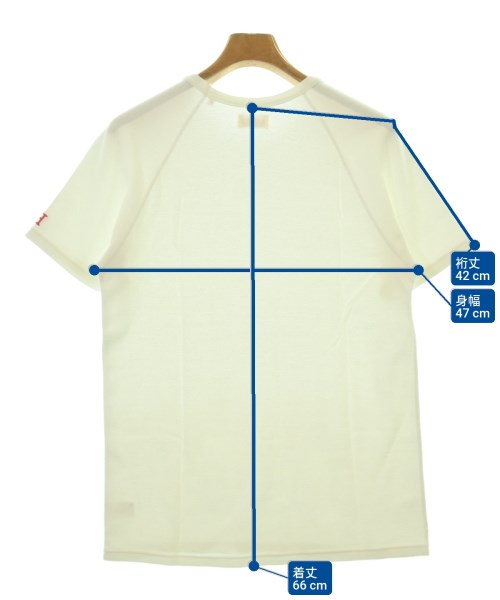 HOLLYWOOD RANCH MARKET（ハリウッドランチマーケット）Tシャツ・カットソー 白 サイズ:4(XL位) メンズ/2200697738134