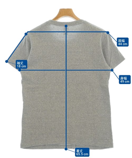 HOLLYWOOD RANCH MARKET（ハリウッドランチマーケット）Tシャツ・カットソー グレー サイズ:2(M位) メンズ/2200713787030