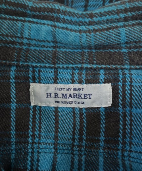 HOLLYWOOD RANCH MARKET（ハリウッドランチマーケット）カジュアルシャツ 青 サイズ:3(L位) メンズ/2200632340033