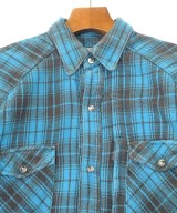 HOLLYWOOD RANCH MARKET（ハリウッドランチマーケット）カジュアルシャツ 青 サイズ:3(L位) メンズ/2200632340033