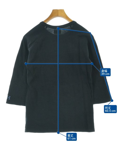 HOLLYWOOD RANCH MARKET（ハリウッドランチマーケット）Tシャツ・カットソー 黒 サイズ:2(S位) メンズ/2200624903062