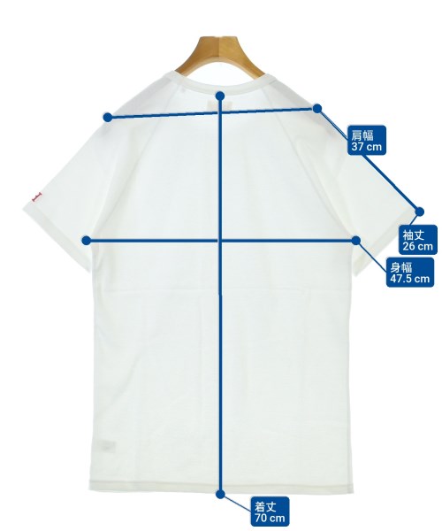 HOLLYWOOD RANCH MARKET（ハリウッドランチマーケット）Tシャツ・カットソー 白 サイズ:4(XL位) メンズ/2200645535310