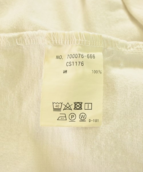 BLUE BLUE（ブルーブルー）Tシャツ・カットソー 白 サイズ:2(M位) メンズ/2200708327029