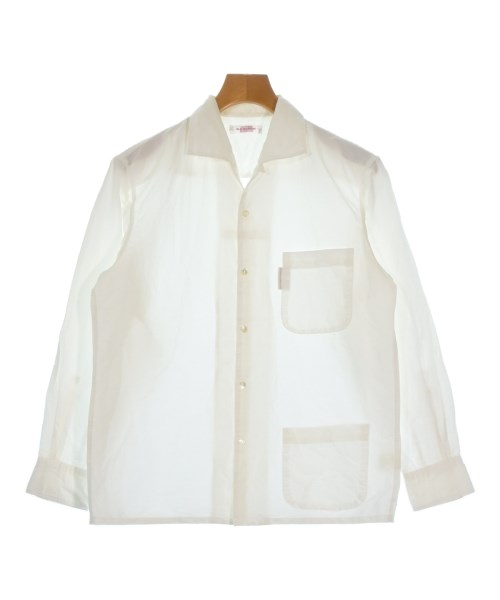 HOLLYWOOD RANCH MARKET(ハリウッドランチマーケット)カジュアルシャツ 白 サイズ:1(S位)/2200665156120