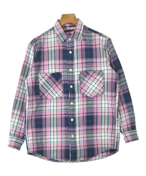 HOLLYWOOD RANCH MARKET(ハリウッドランチマーケット)カジュアルシャツ ピンク サイズ:2(M位)/2200664214012