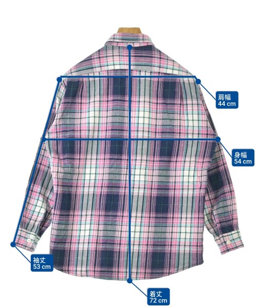 HOLLYWOOD RANCH MARKET（ハリウッドランチマーケット）カジュアルシャツ ピンク サイズ:2(M位) メンズ/2200664214012