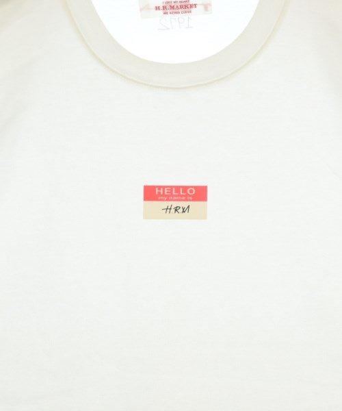 HOLLYWOOD RANCH MARKET（ハリウッドランチマーケット）Tシャツ・カットソー 白 サイズ:1(S位) メンズ/2200683110012