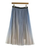 DOUBLE STANDARD CLOTHING（ダブルスタンダードクロージング）ロング・マキシ丈スカート 青 サイズ:38(M位) レディース/2200641755026