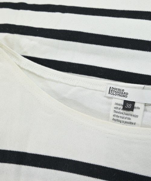 DOUBLE STANDARD CLOTHING（ダブルスタンダードクロージング）Tシャツ・カットソー 白 サイズ:38(M位) レディース/2200627775017