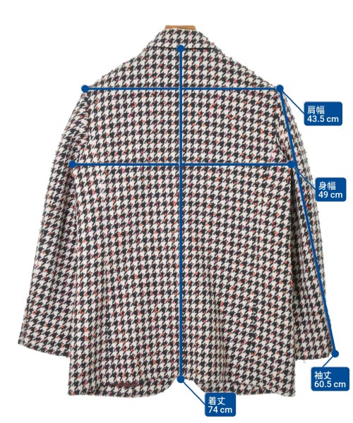 DOUBLE STANDARD CLOTHING（ダブルスタンダードクロージング）テーラードジャケット 白 サイズ:36(S位) レディース/2200629837188