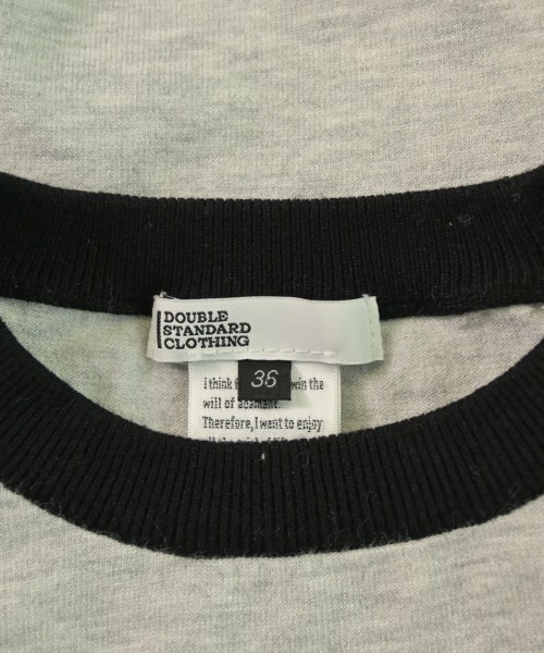 DOUBLE STANDARD CLOTHING（ダブルスタンダードクロージング）ニット・セーター グレー サイズ:36(S位) レディース/2200644799102