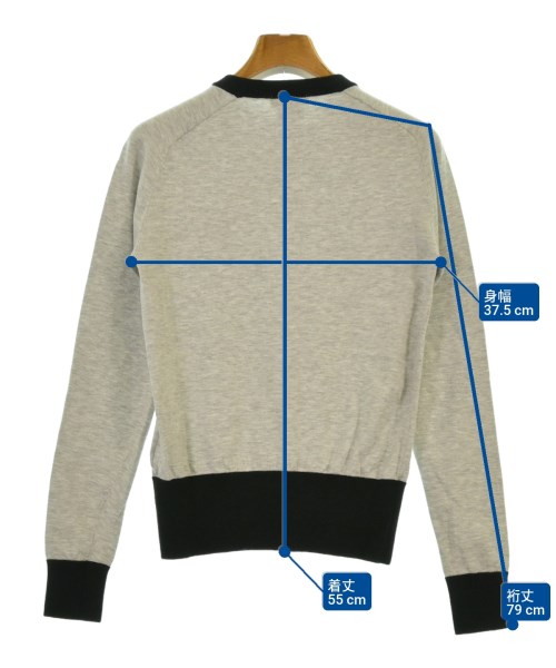 DOUBLE STANDARD CLOTHING（ダブルスタンダードクロージング）ニット・セーター グレー サイズ:36(S位) レディース/2200644799102